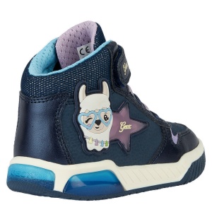 Ghete fete J Inek G.C Navy Lilac — vedere din față