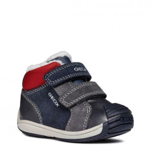 Ghete imblanite baieti Toledo BD Navy Red - Img 2