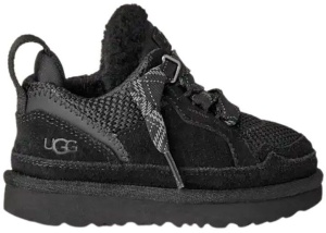 Ghete imblanite copii Lowmel Sneaker Black