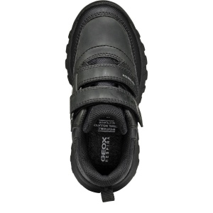 Ghete impermeabile băieți Geox Simbyos Boy B Abx Black — vedere de sus