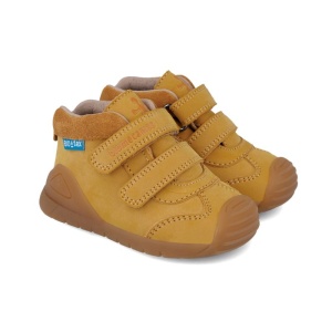 Biomecanics Ghete impermeabile copii 251134C, sustinere glezna, talpa anti alunecare, inchidere dubla cu scai.