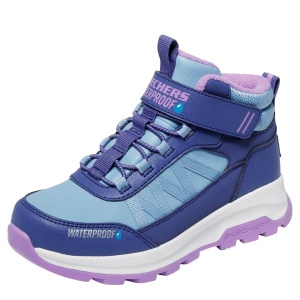 Ghete impermeabile fete Skechers Storm Blazer Navy Purple mărimi 27-32 — vedere laterală detaliată