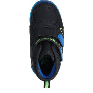 Ghete Water Repelent băieți Skechers Illumi Brights Splash Beams Black — vedere de sus