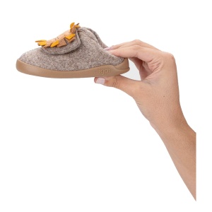 Incaltaminte interior băieți Igor Homie Leon Taupe (barefoot) - W10329/183