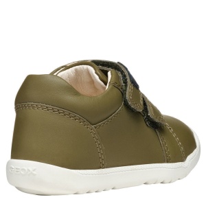 Pantofi băieți Geox First Steps Macchia Boy Pistachio — vedere din față