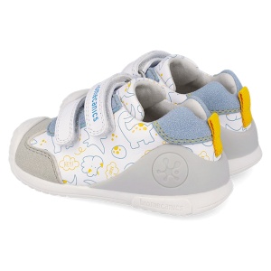 Pantofi băieți primii pași Biomecanics 262120-C050 Blanco - Img 3