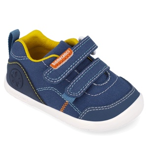 Pantofi barefoot băieți Biomecanics 262190 Petrol - Img 4
