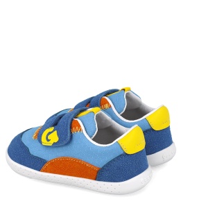 Pantofi barefoot băieți Garvalin 252335 Albastru - 252335/B