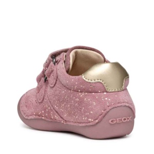 Geox Pantofi bebelusi Tutim Pink Platinum B9440B-007NF-C8233