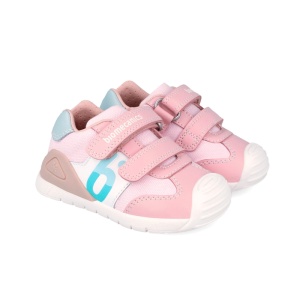 Biomecanics Pantofi fete 262121-C032 Rosa încălțăminte primii pasi bigstep