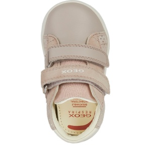 Pantofi fete Geox Biglia Girl Lt Rose — vedere de sus