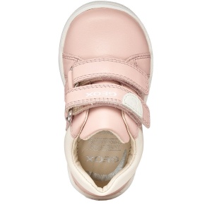 Pantofi fete Geox Macchia Girl Lt Rose Lt Ivory — vedere de sus