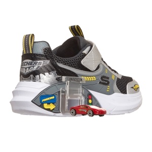 Pantofi sport baieti 402150L/SLBK Skechers Garage - 402150L/SLBK