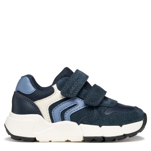 Pantofi sport băieți Geox Flexyper Mini Boy Navy/Dk Sky