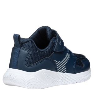 Pantofi sport băieți Geox Sprintye Navy — vedere din față