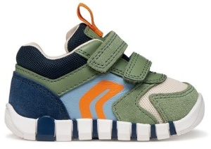 Pantofi sport baieti Iupidoo Boy Olive Navy