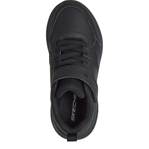 Pantofi sport băieți Skechers Bounder Power Study Black — vedere de sus