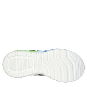 Pantofi sport băieți Skechers Flex Glow Elite Blue Lime - Img 5
