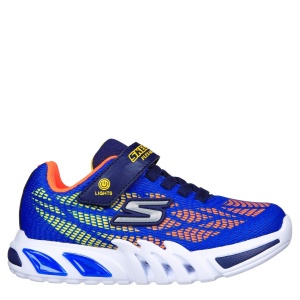 Pantofi sport băieți Skechers Flex Glow Elite Royal Orange