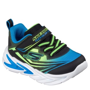 Pantofi sport băieți Skechers Flex-Glow Ultra Negru Lime - 400139NC/BBLM - profil