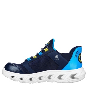 Pantofi sport băieți Skechers Hypno Flash Navy Blue - Img 3