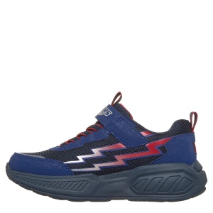 Pantofi sport baieti Skechers Light Storm 3 Bleumarin - 400152LC/NVRD - unghi