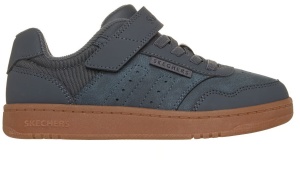 Pantofi sport baieti Skechers Quick Street Gri