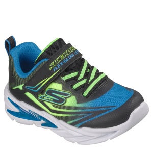 Pantofi sport băieți Skechers S Lights-Flex-Glow Ultra — vedere în perspectivă