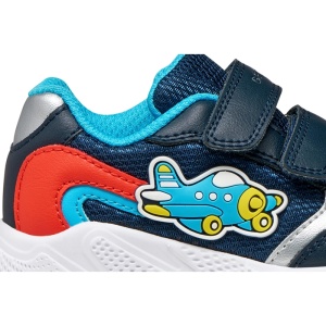 Pantofi sport baieti Sprintye Boy Navy Azure B654UA-01454-CF44D