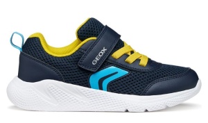 Pantofi sport baieti Sprintye Navy Yellow