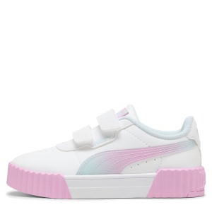 Pantofi sport fete Carina 3.0 Faded Glow V PS PUMA White-Mauve Glow - vedere laterală - 407501/01