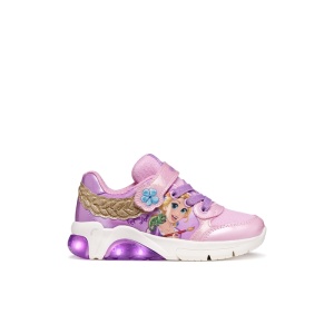 Geox Pantofi sport fete Fadinlight Pink Dk Lilac încălțăminte copii bigstep