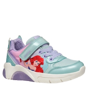 Pantofi sport fete Geox Fadinlight Watersea Lilac — vedere în perspectivă