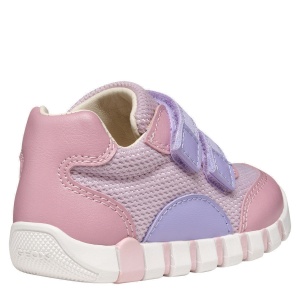 Pantofi sport fete Geox Iupidoo Girl Rose Lilac — vedere din față