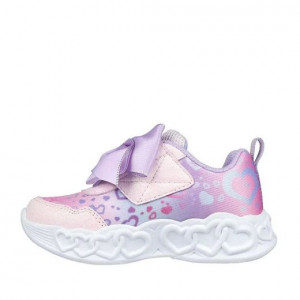 Skechers Pantofi sport Fete Infinite Heart Lights Bowie Multi incaltaminte copii bigstep