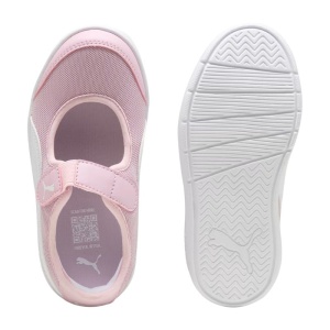 Pantofi sport fete Puma Courtflex v3 Lina V PS Rose Mauve - Img 3