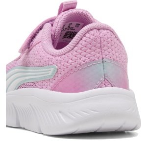 Pantofi sport fete Puma FlexFocus Modern Faded Glow AC+ Inf Mauve Glow-Aqua Glow - detaliu călcâi - 313846/01
