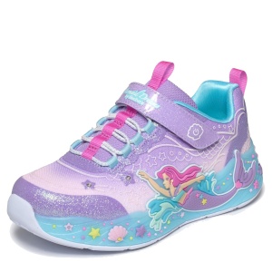 Pantofi sport fete Skechers Mermaid Dreams Lavender Multi — vedere laterală detaliată