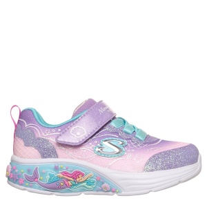 Pantofi sport fete Skechers My Dreamers Lil Mermaid Lavender Multi