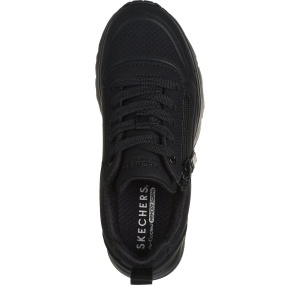 Pantofi sport fete Skechers Uno Lite Easy Zip Black — vedere de sus