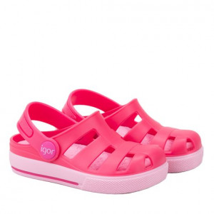 Sandala plaja fete Ola Combi Fuchsia Rosa - Img 3