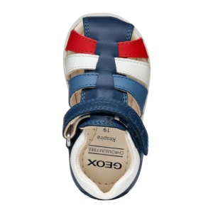 Geox Sandale baieti Macchia Boy Avio White B254VA-08554-C4242