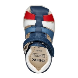 Geox Sandale baieti Macchia Boy Avio White B254VA-08554-C4242