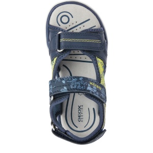 Sandale baieti Maratea B.D Navy Lime - J15DRD/01504/C0749 - talpa