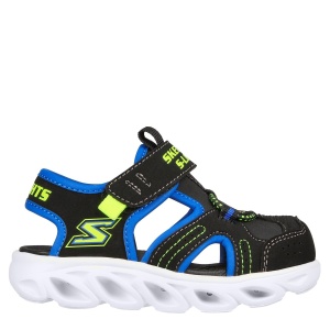 Sandale băieți Skechers Hypno Splash Sunzys Black Lime