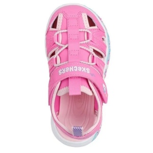 Skechers Sandale fete 303162N/PKLP Play Scene Splash Cute Crew incaltaminte copii bigstep