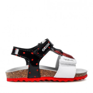 Sandale fete Chalki G.C White Black