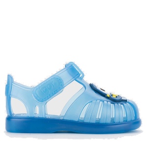 Sandale plajă băieți Igor Tobby Velcro Car Azul - Img 2