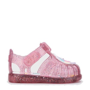 Sandale plajă fete Igor Tobby Unicornio Fucsia Multi Glitter - Img 2