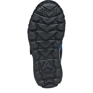 Apreschi impermeabil băieți Geox J Trekkyup Boy B Abx Navy Red — talpa
